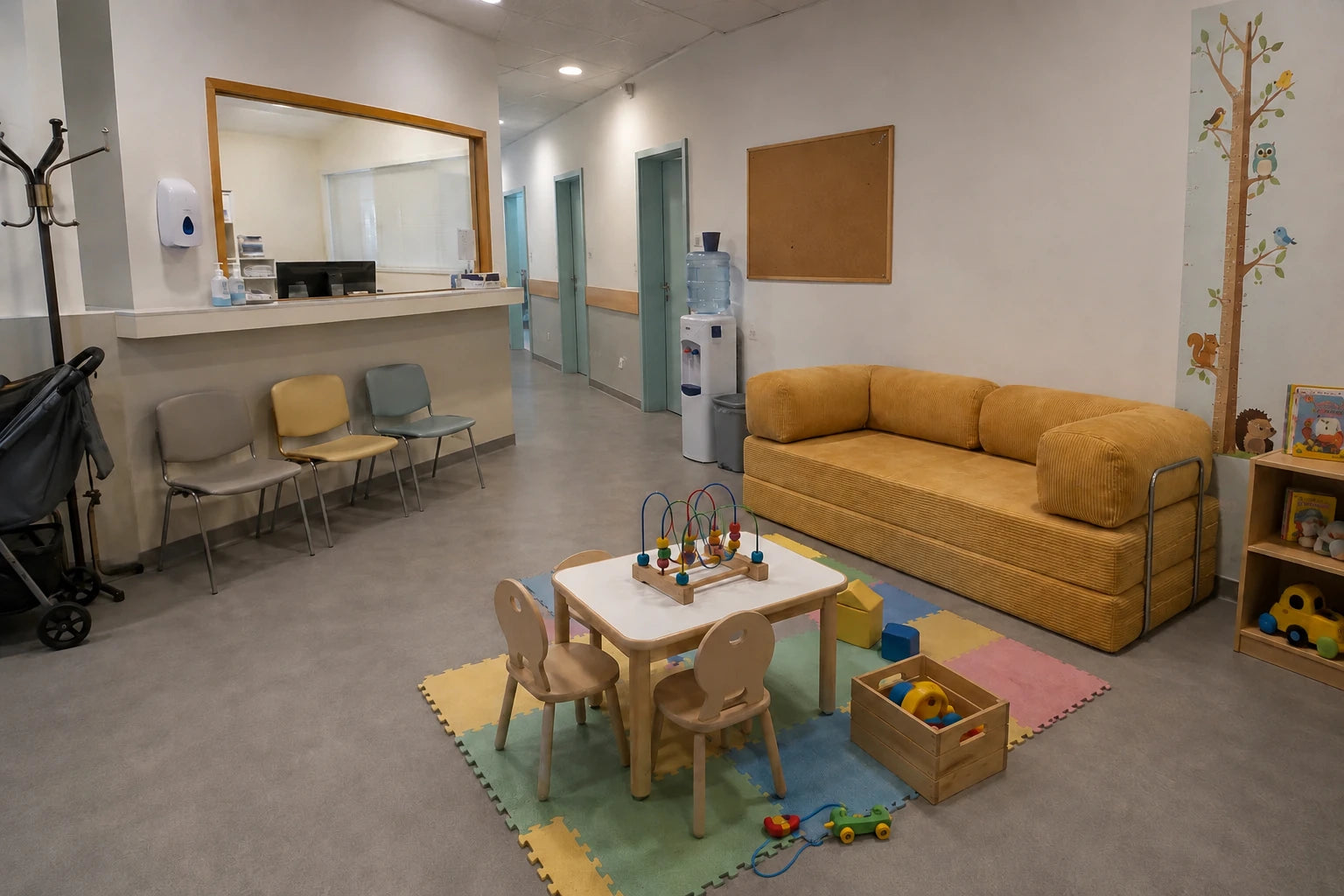 Photo : salle d'attente ou espace détente