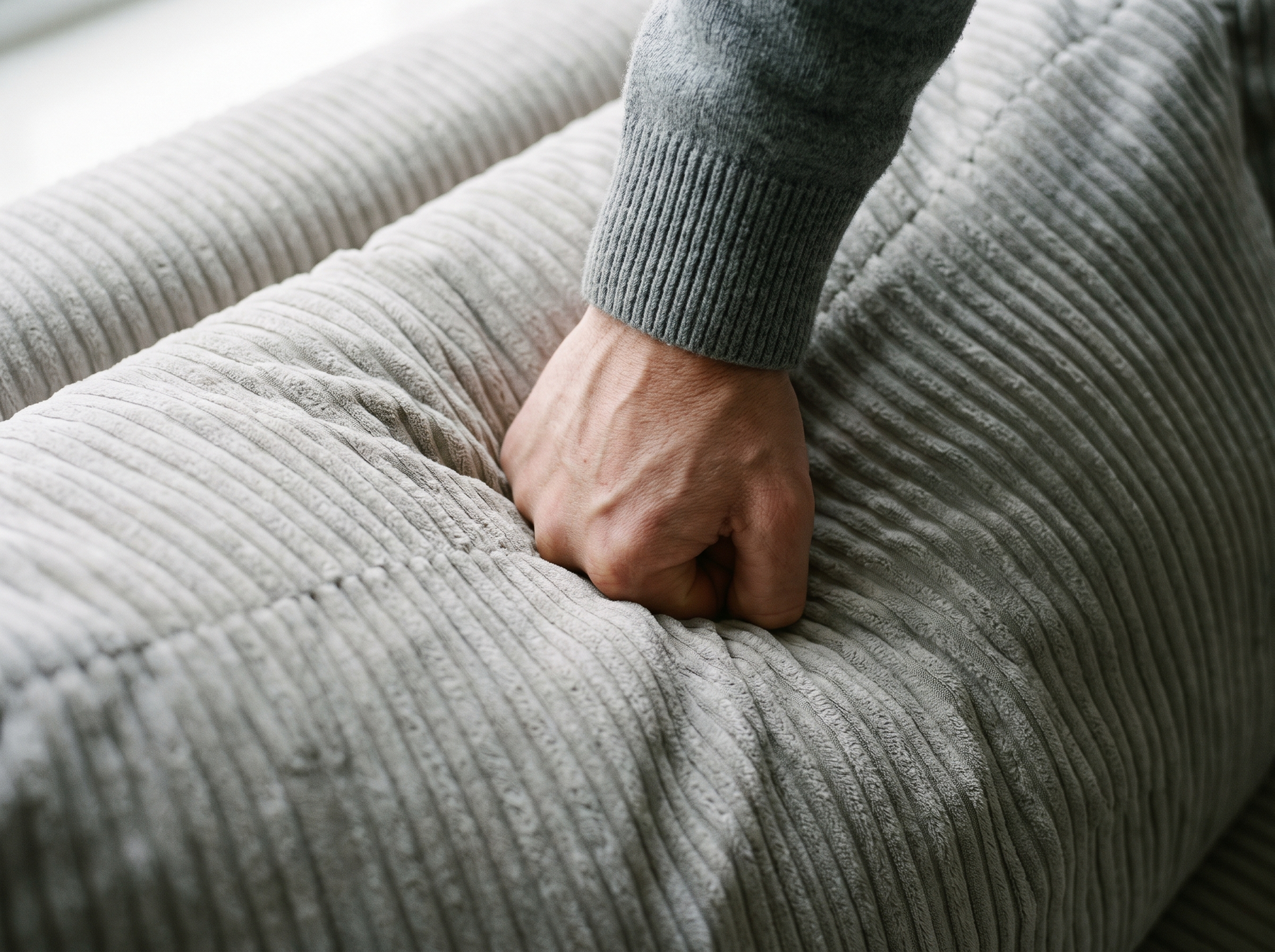 Photo : contrôle qualité mousse