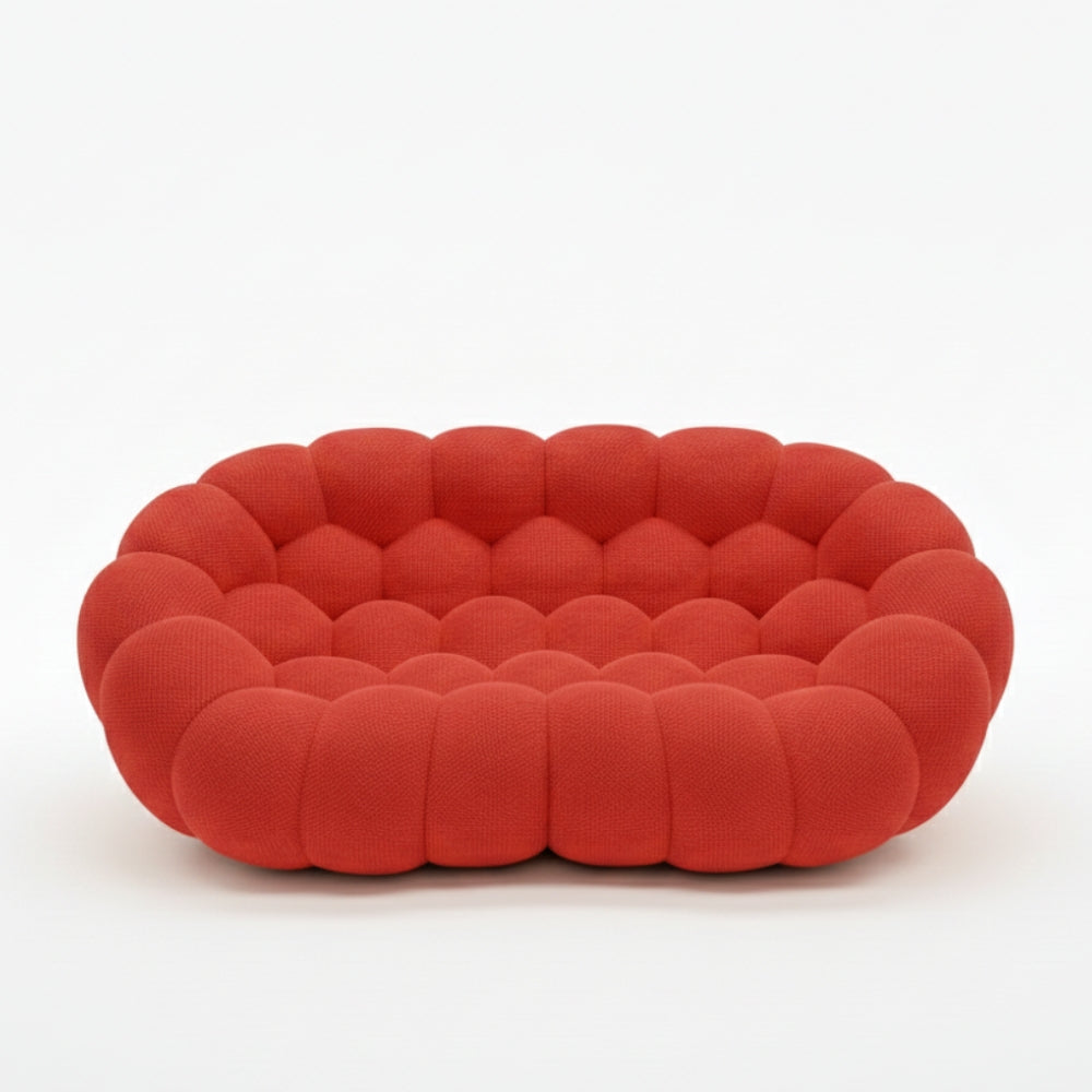Lumo Classic - Bubble Sofa Compressé Rouge 2 Places
