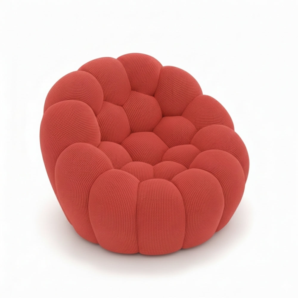 Lumo Mini - Fauteuil Bubble Compressé Rouge