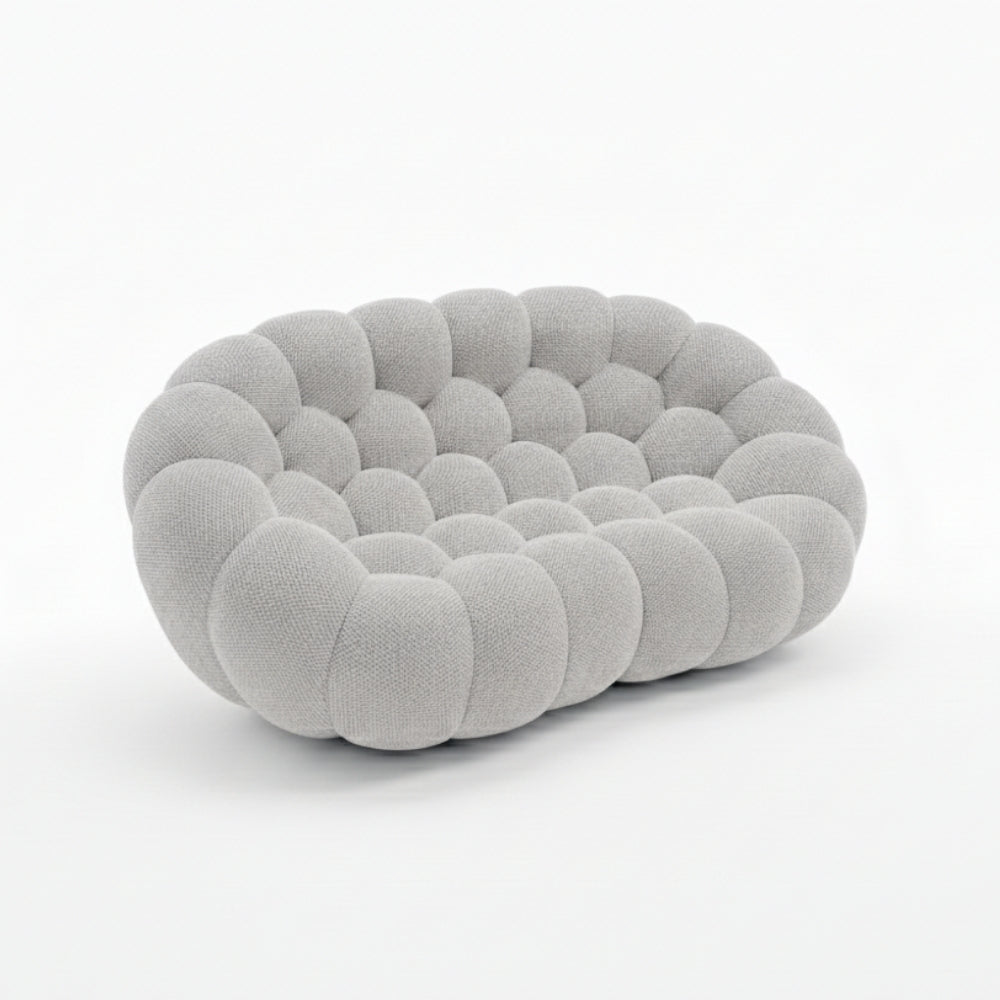 Lumo Classic - Bubble Sofa Compressé Blanc 2 Places