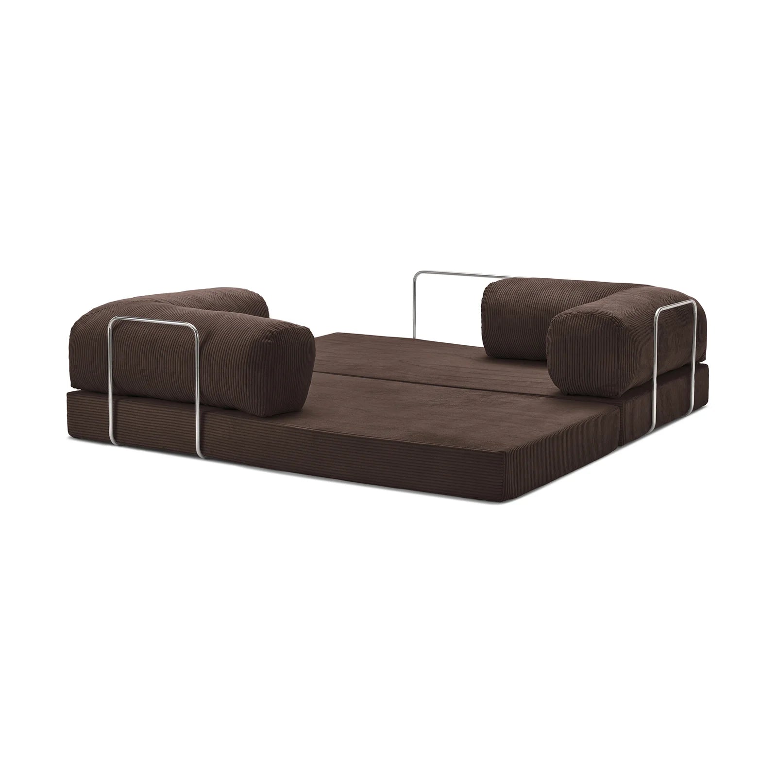Nubo – Canapé Compressé Marron