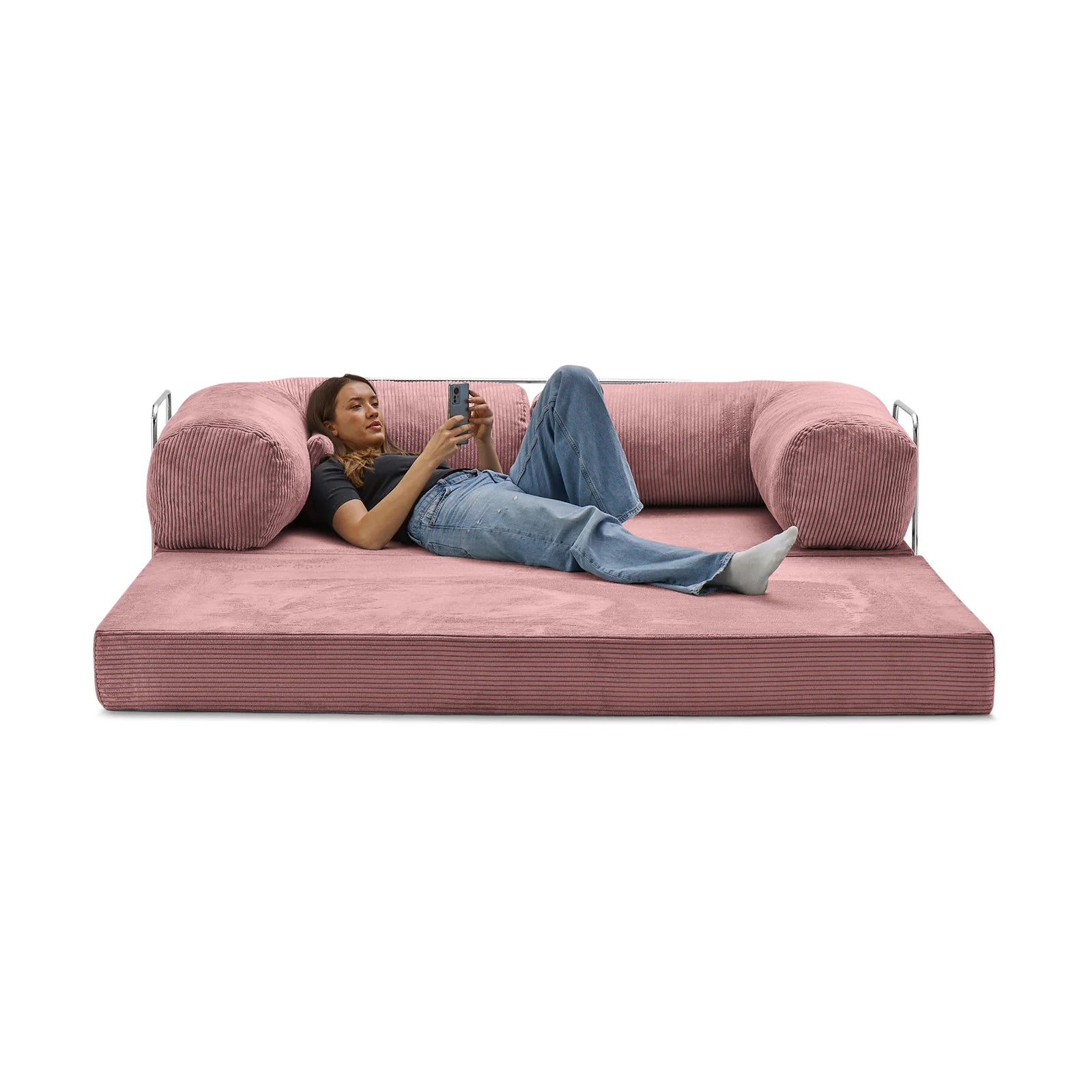 Nubo – Canapé Compressé Rose