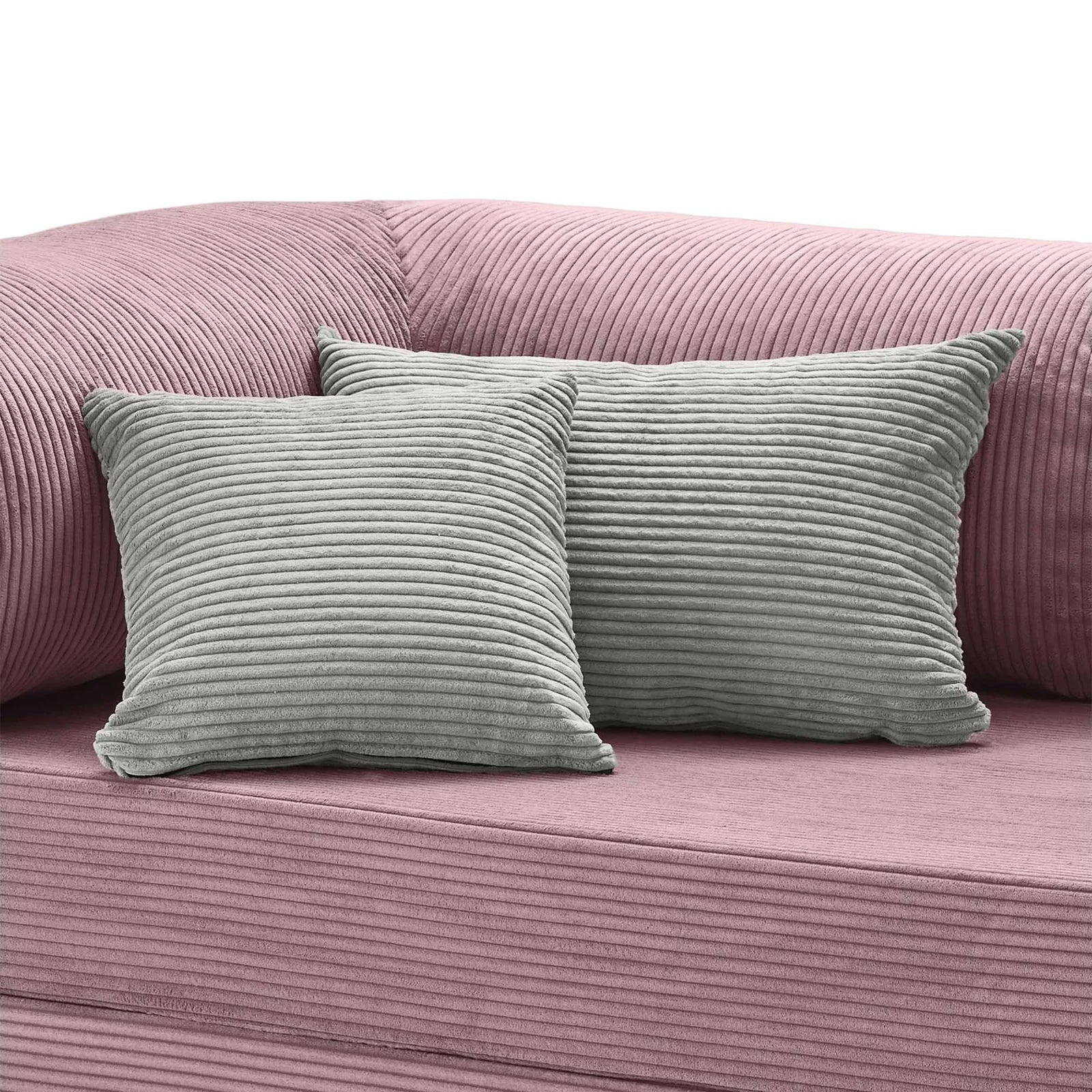 Pillo – Coussins Compressés en Velours Côtelé