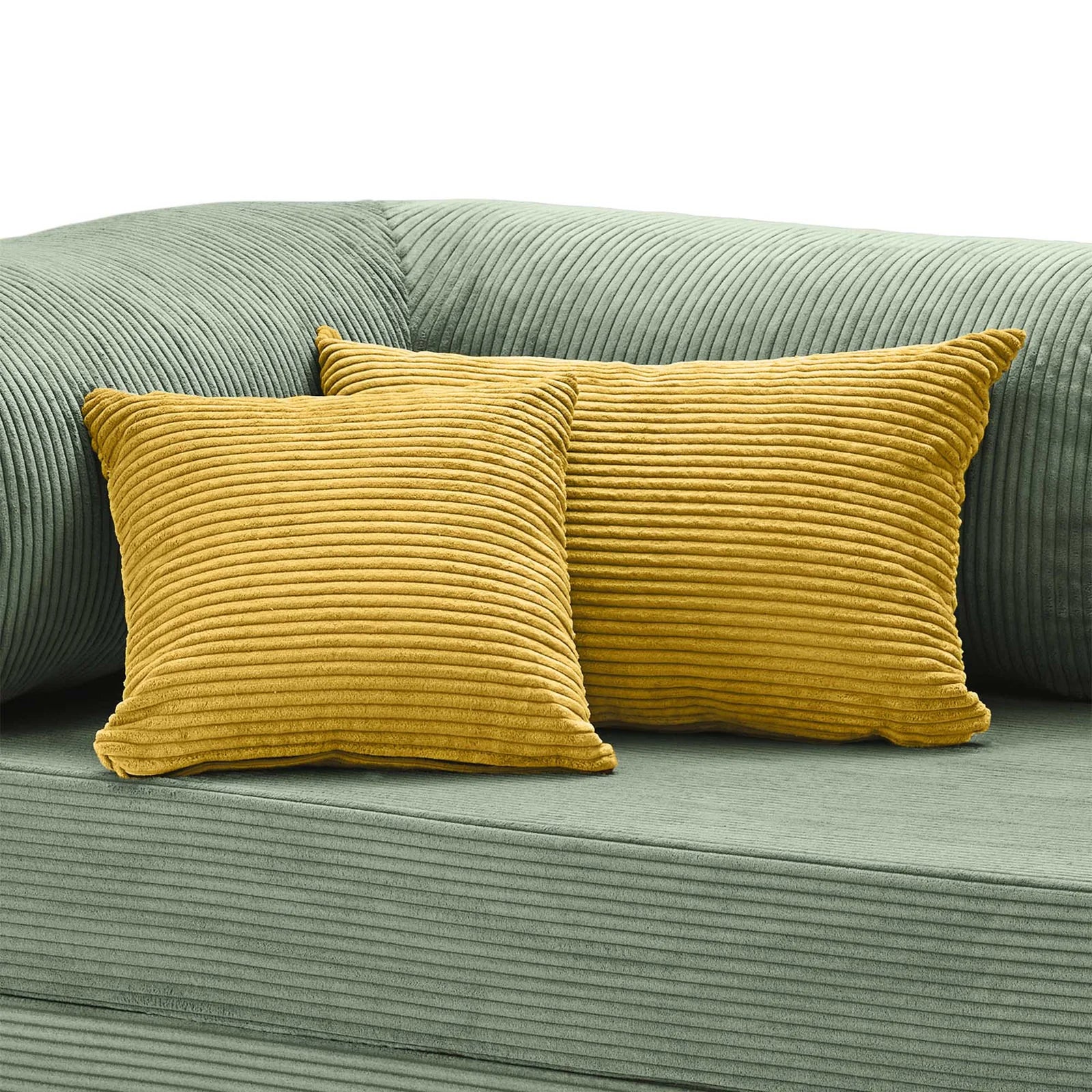 Pillo – Coussins Compressés en Velours Côtelé