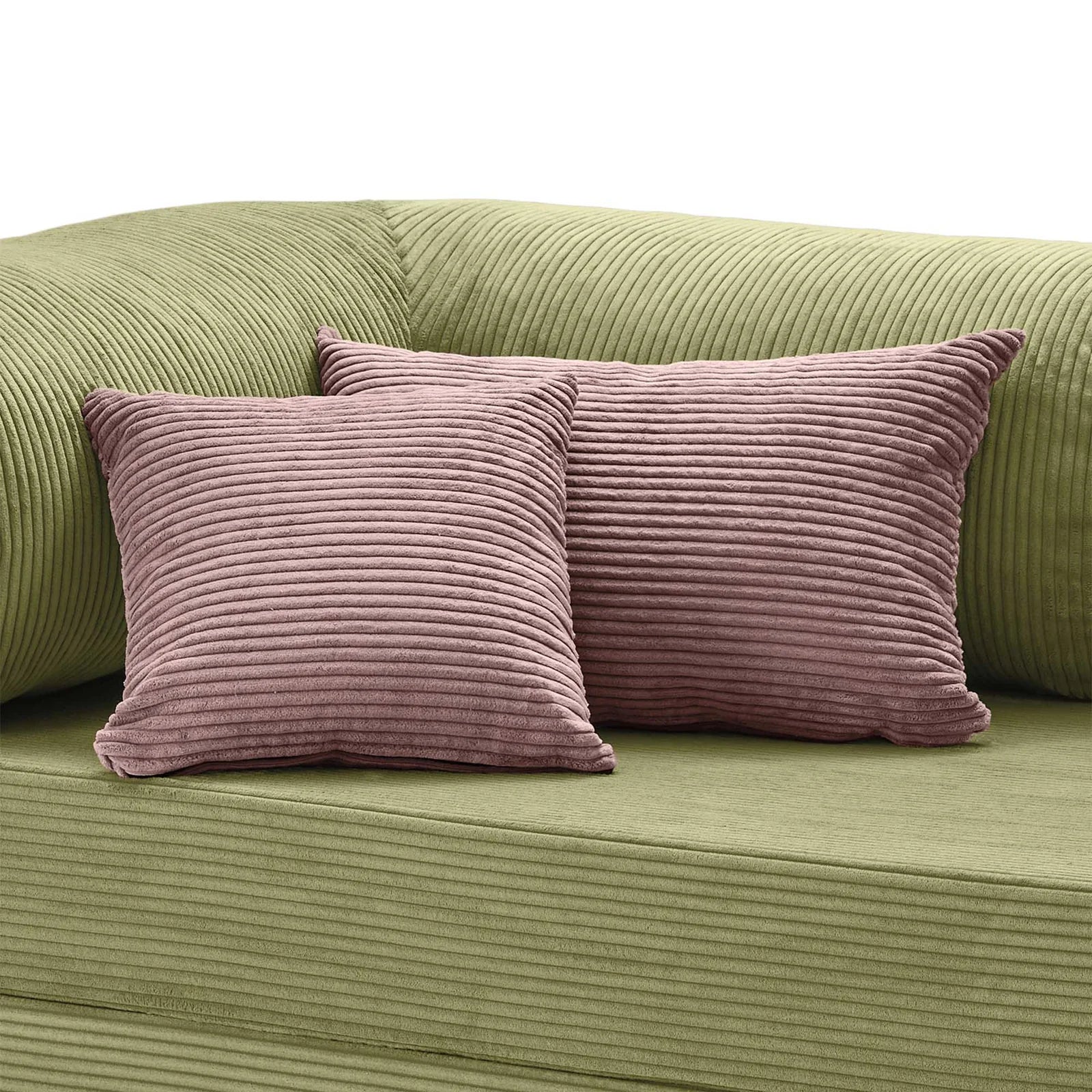 Pillo – Coussins Compressés en Velours Côtelé