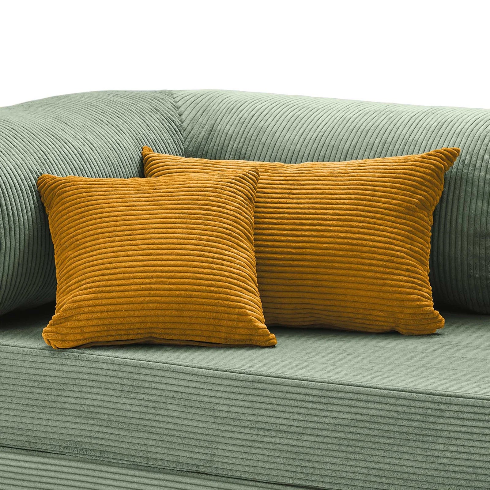 Pillo – Coussins Compressés en Velours Côtelé
