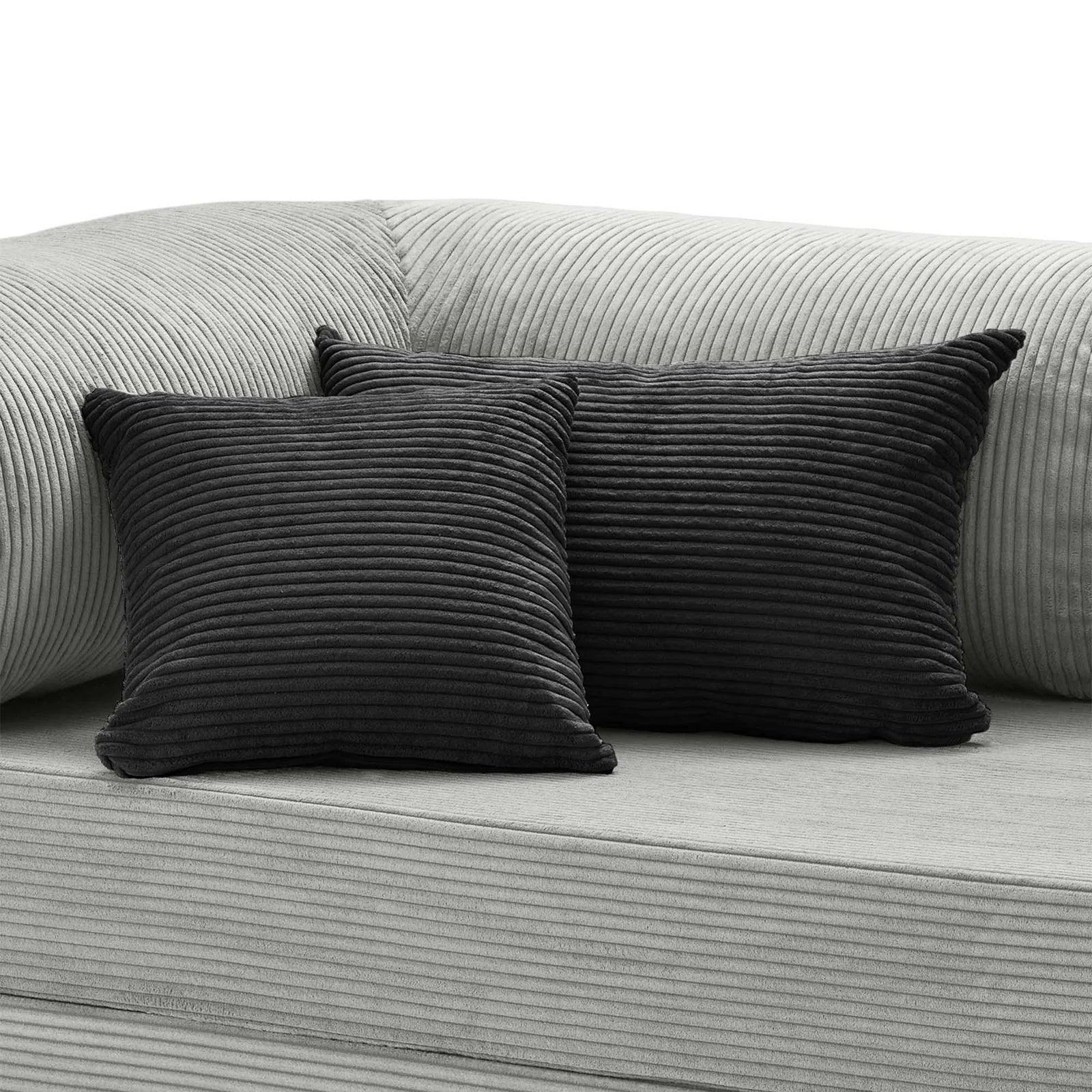 Pillo – Coussins Compressés en Velours Côtelé