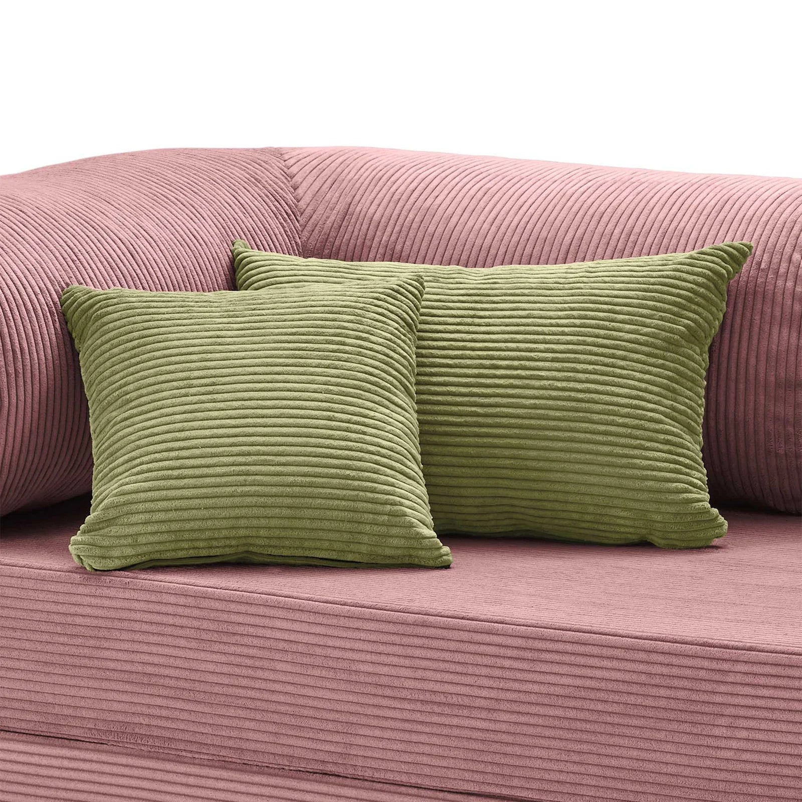 Pillo – Coussins Compressés en Velours Côtelé