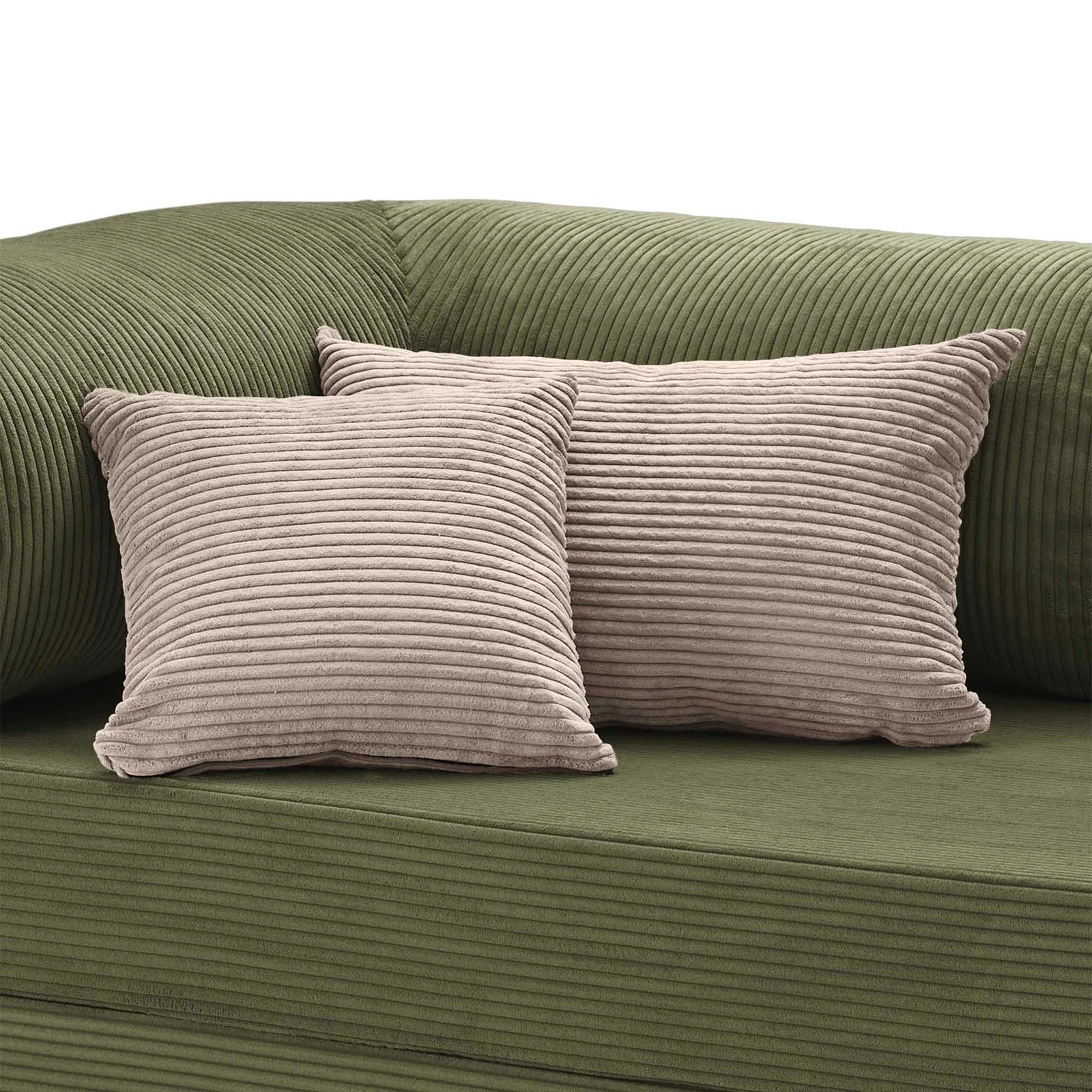Pillo – Coussins Compressés en Velours Côtelé