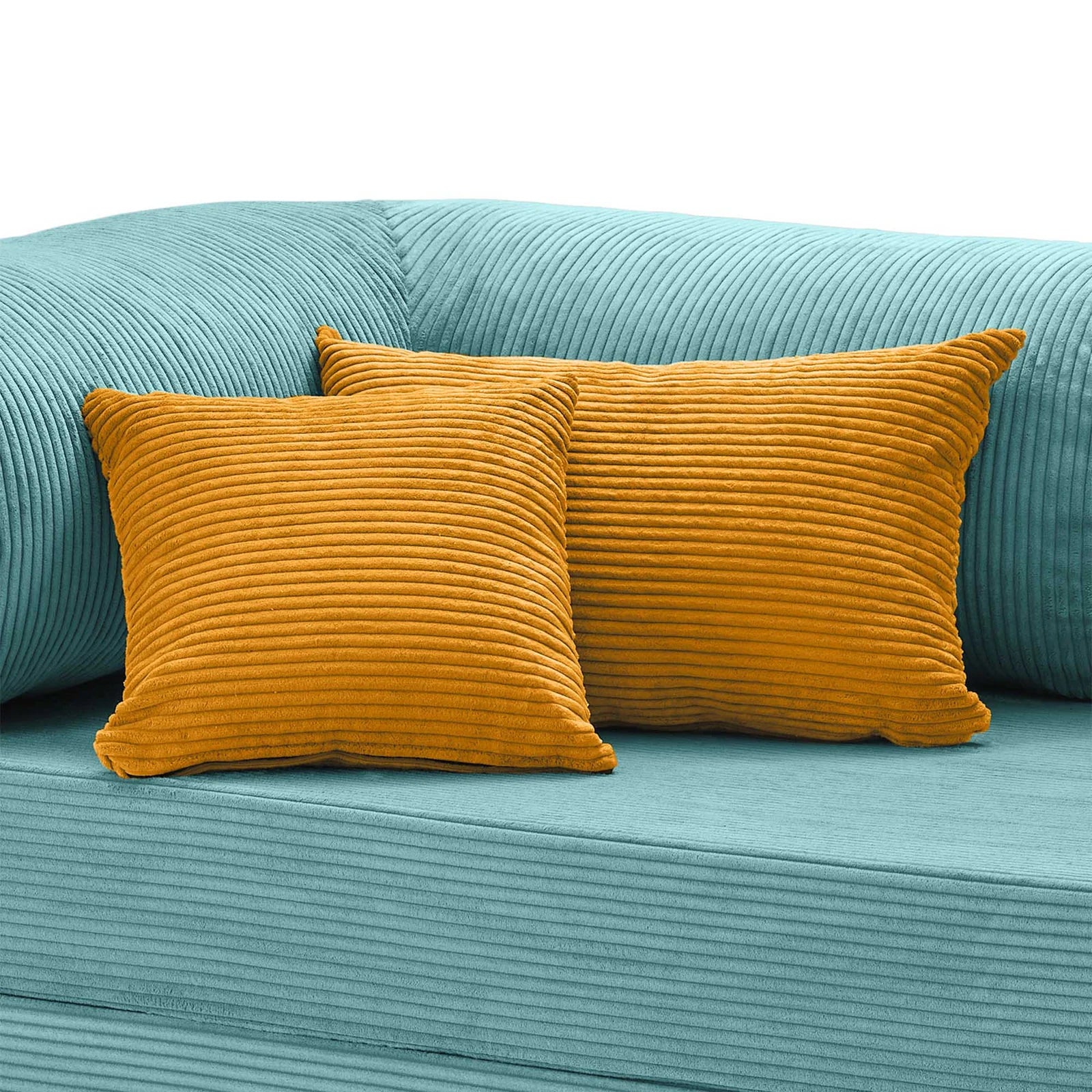 Pillo – Coussins Compressés en Velours Côtelé