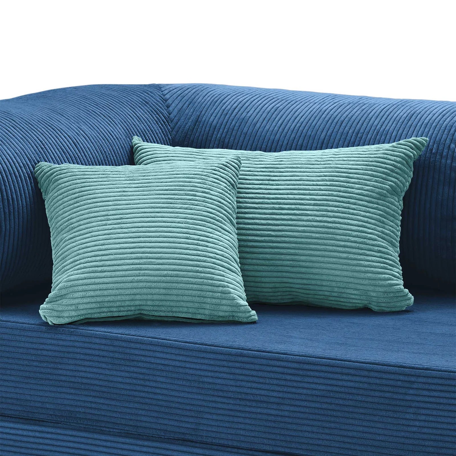 Pillo – Coussins Compressés en Velours Côtelé