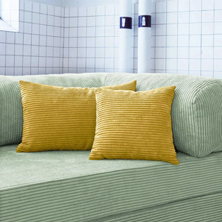Pillo – Coussins Compressés en Velours Côtelé - photo 2
