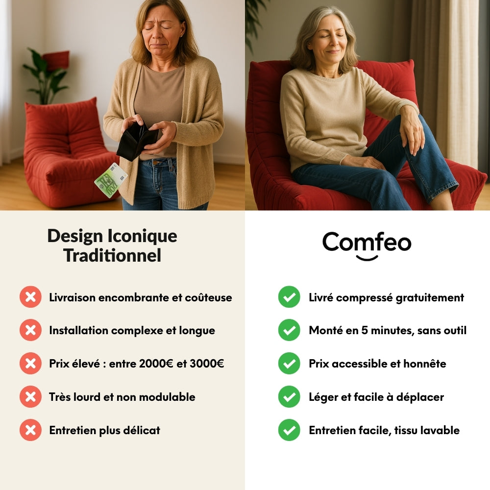 Koto Mini – Chauffeuse Lounge Bleu