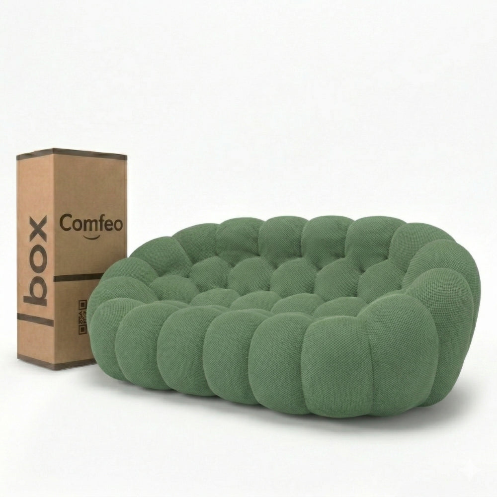 Lumo Classic - Bubble Sofa Compressé Vert 2 Places