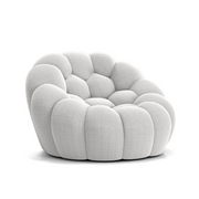 Lumo Mini - Fauteuil Bubble Compressé Blanc