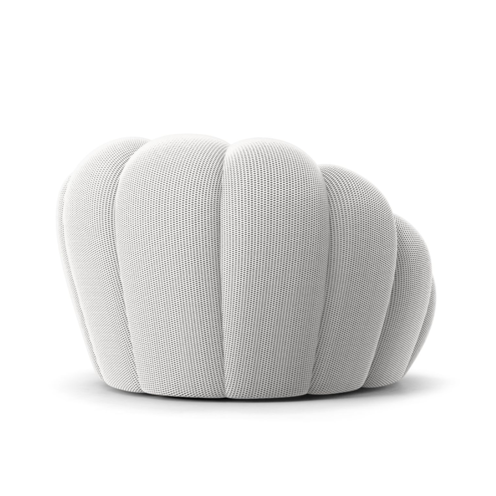 Lumo Mini - Fauteuil Bubble Compressé Blanc
