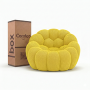 Lumo Mini - Fauteuil Bubble Compressé Jaune