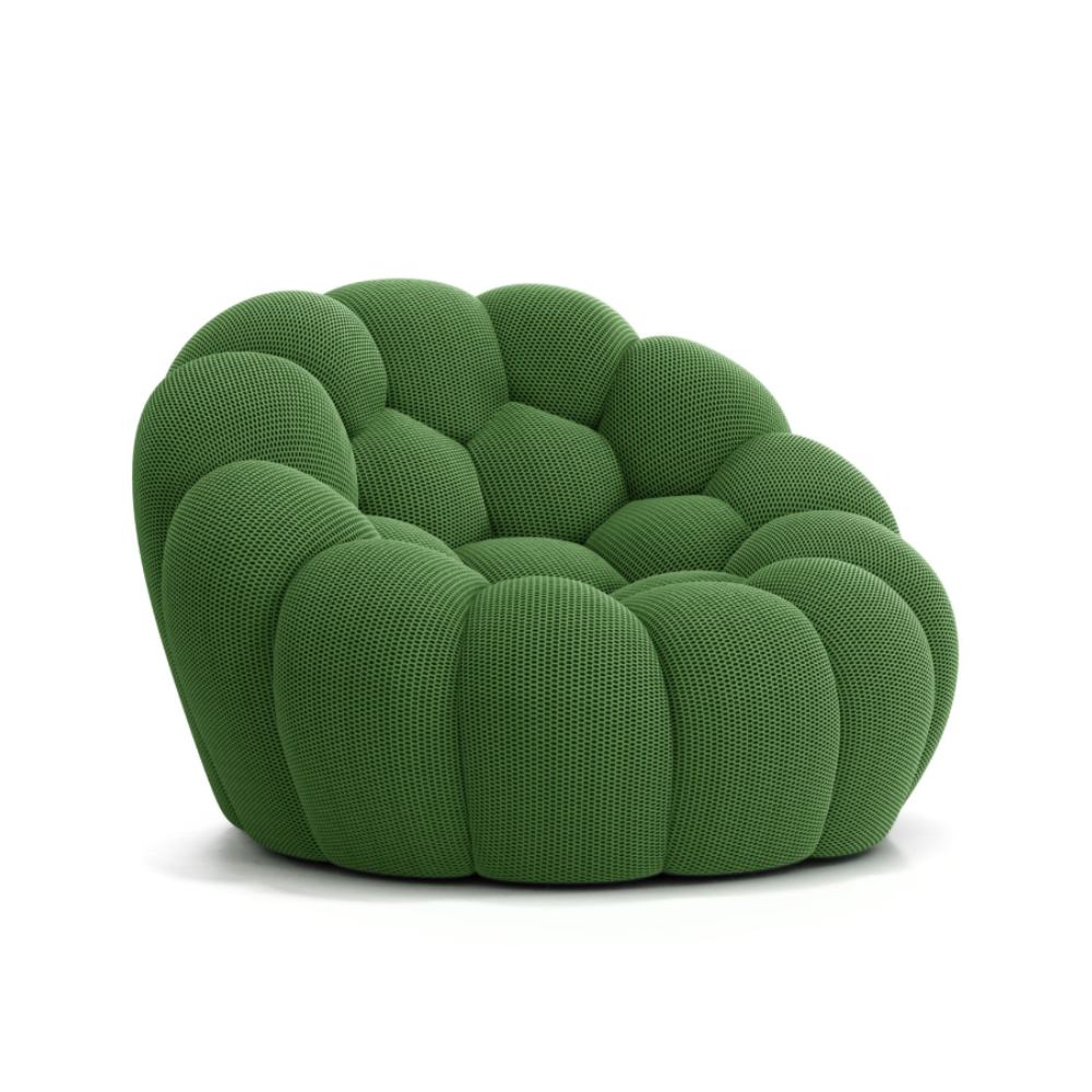 Lumo Mini - Fauteuil Bubble Compressé Vert