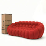 Lumo - Bubble Sofa Compressé Rouge