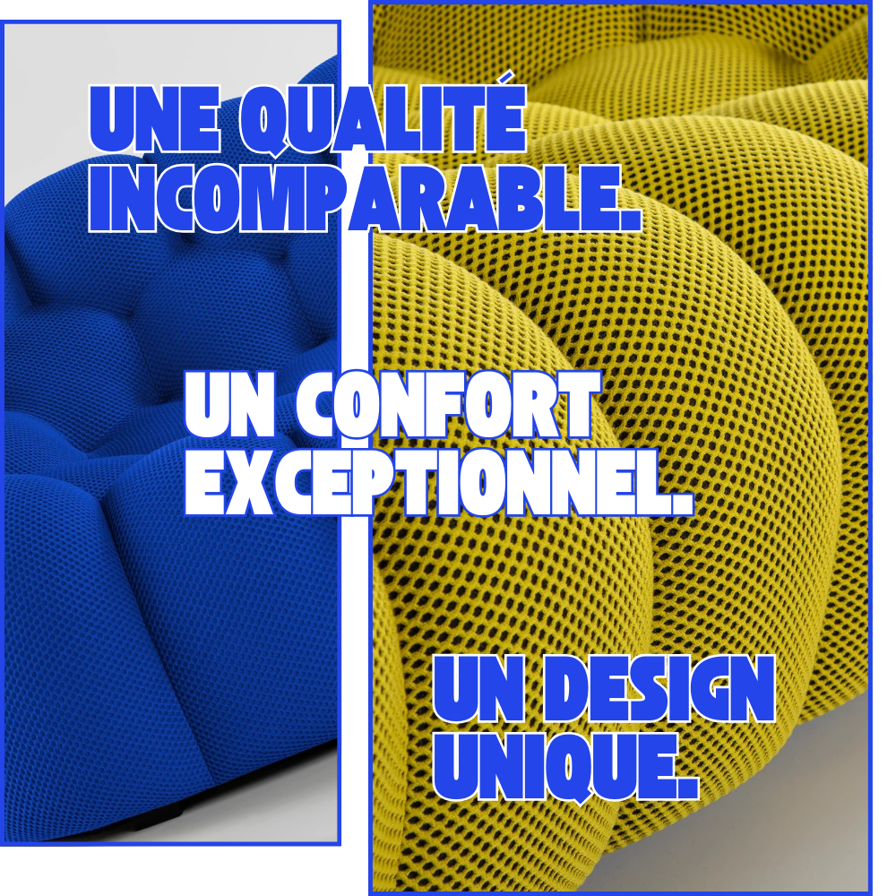 Lumo Mini - Fauteuil Bubble Compressé Marine