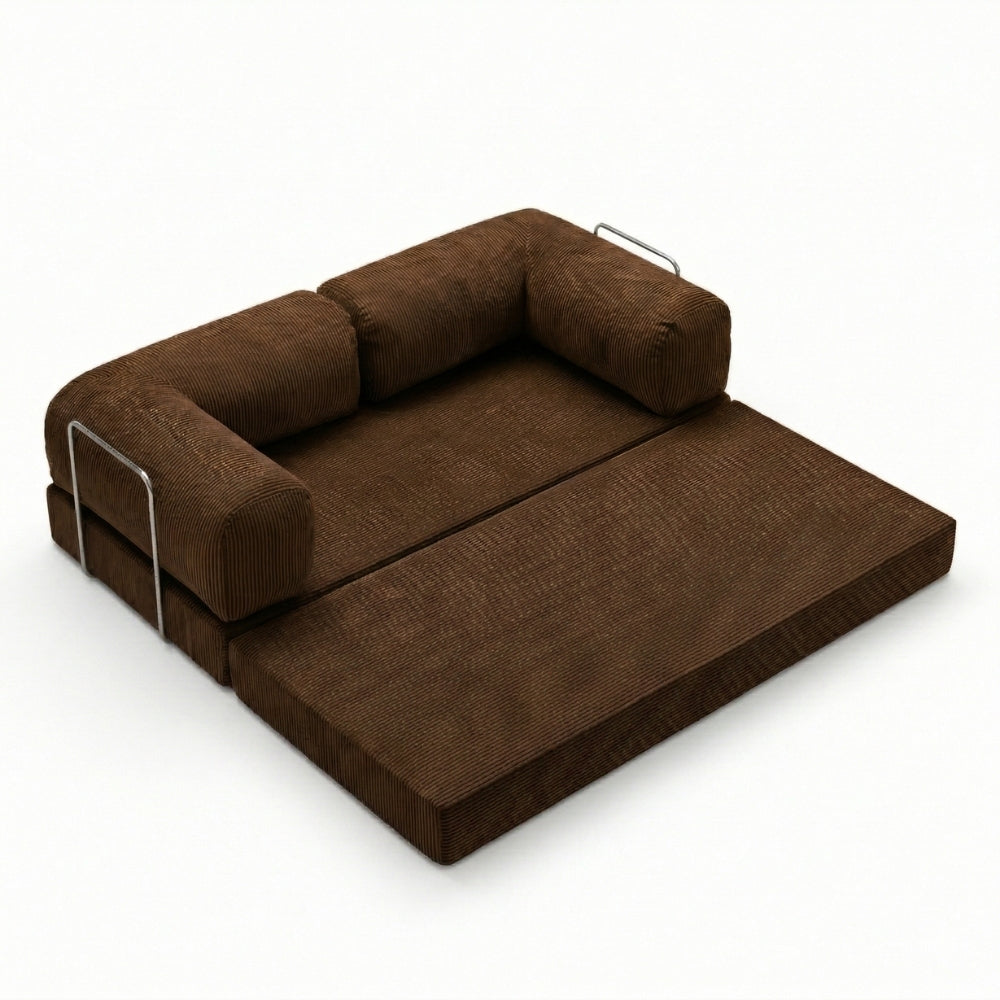 Nubo – Canapé Compressé Marron - photo 4