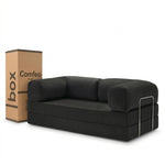 Nubo - Canapé Compressé Noir