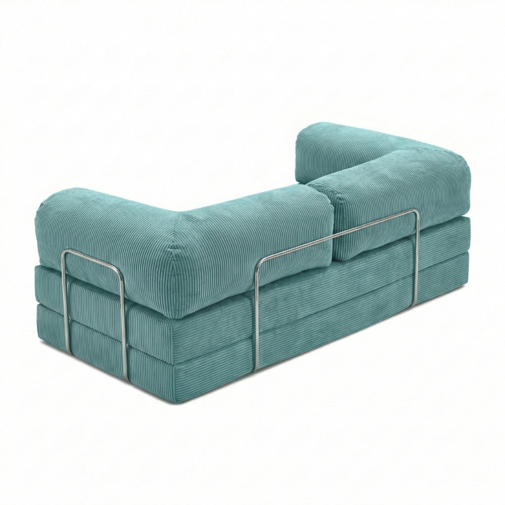 Nubo – Canapé Compressé Turquoise - photo 3