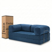 Nubo – Canapé Compressé Bleu