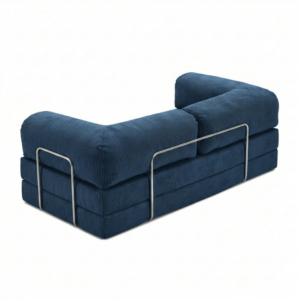 Nubo – Canapé Compressé Bleu - photo 3