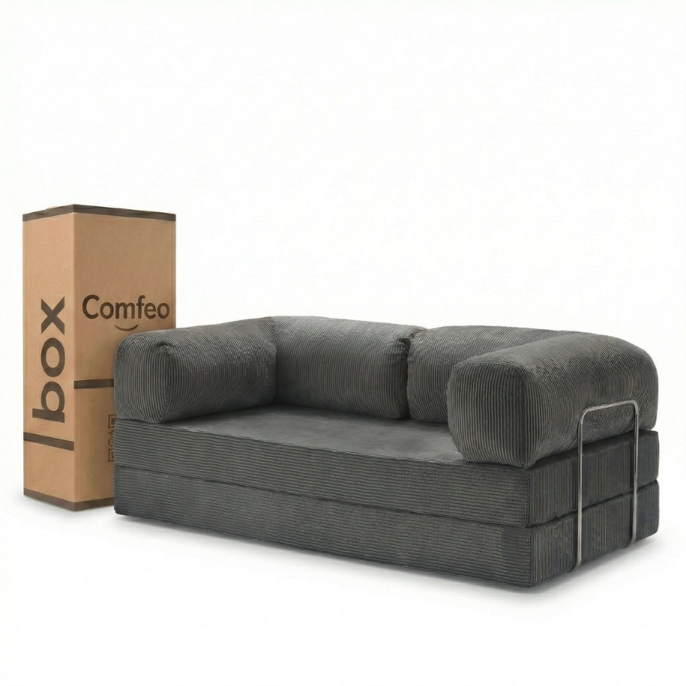 Nubo – Canapé Compressé Gris Foncé
