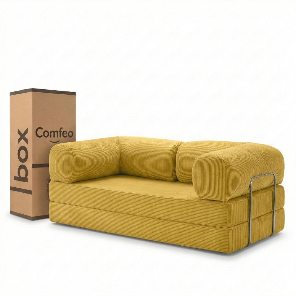 Nubo – Canapé Compressé Jaune