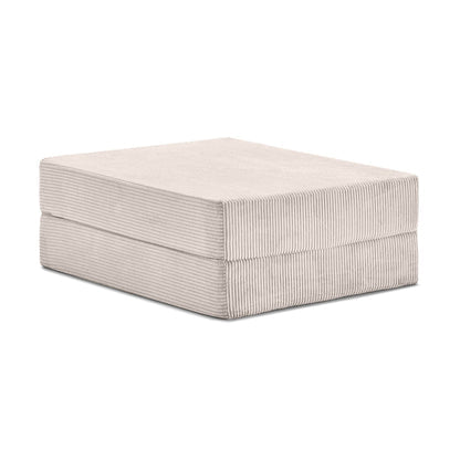 Nubo Pouf - Pouf Compressé  Velours Côtelé