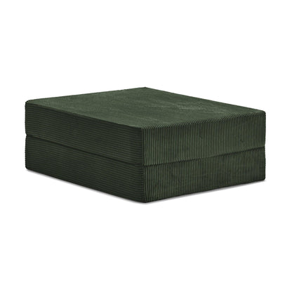 Nubo Pouf - Pouf Compressé  Velours Côtelé