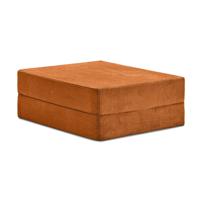 Nubo Pouf - Pouf Compressé  Velours Côtelé