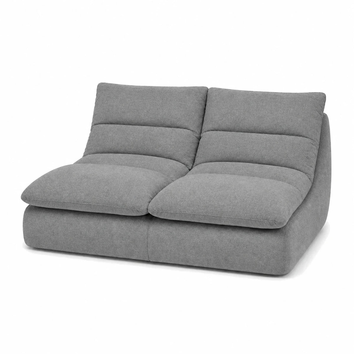 #Gris Canapé Gummy Classic gris, vue de trois quarts droite