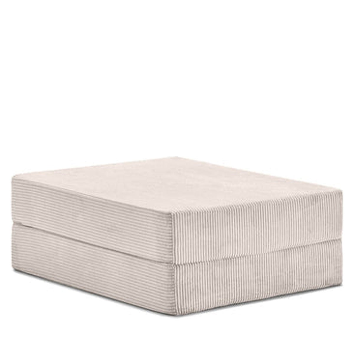 Packshot nubo pouf lounge compresse livré compressé dans son carton